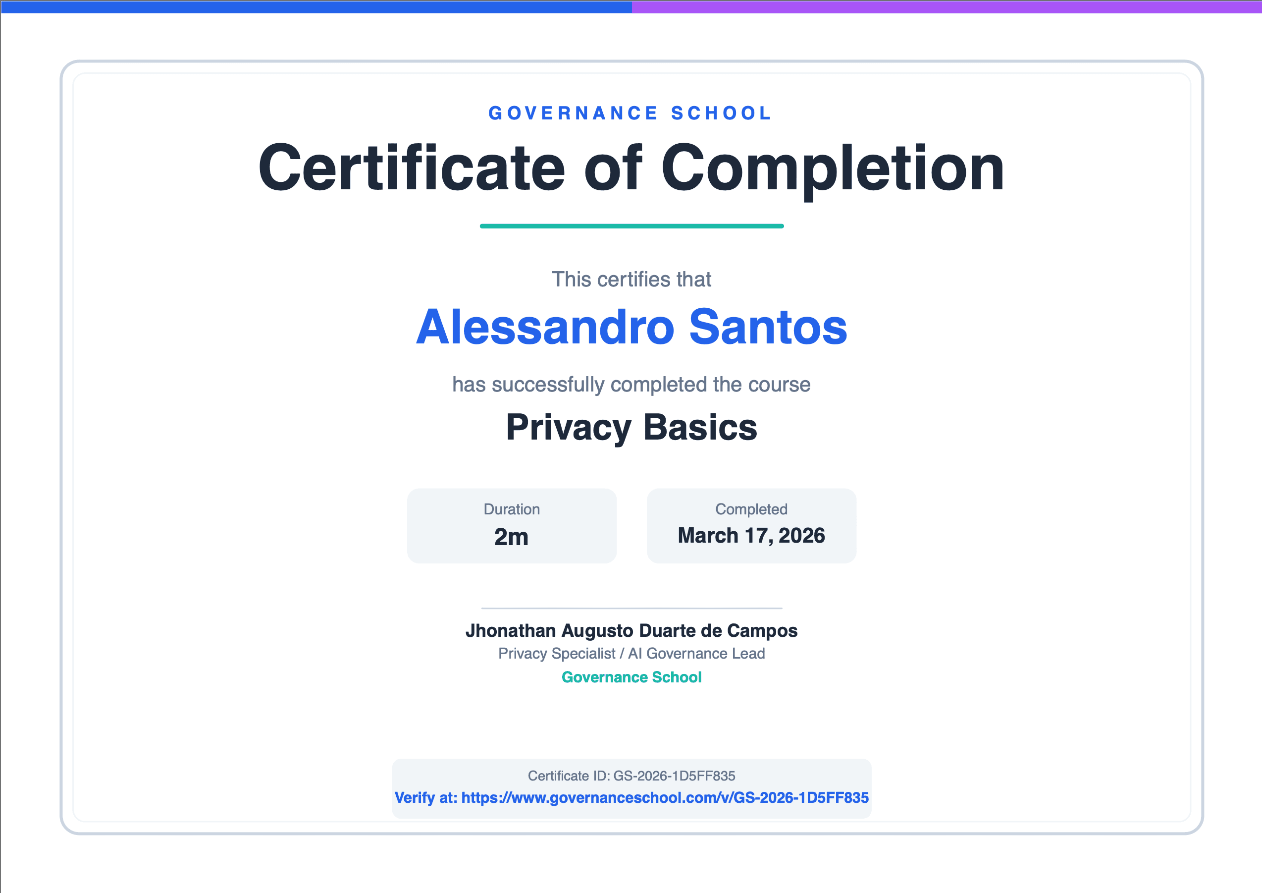 Scenario-based reinforcement before a real issue happens
